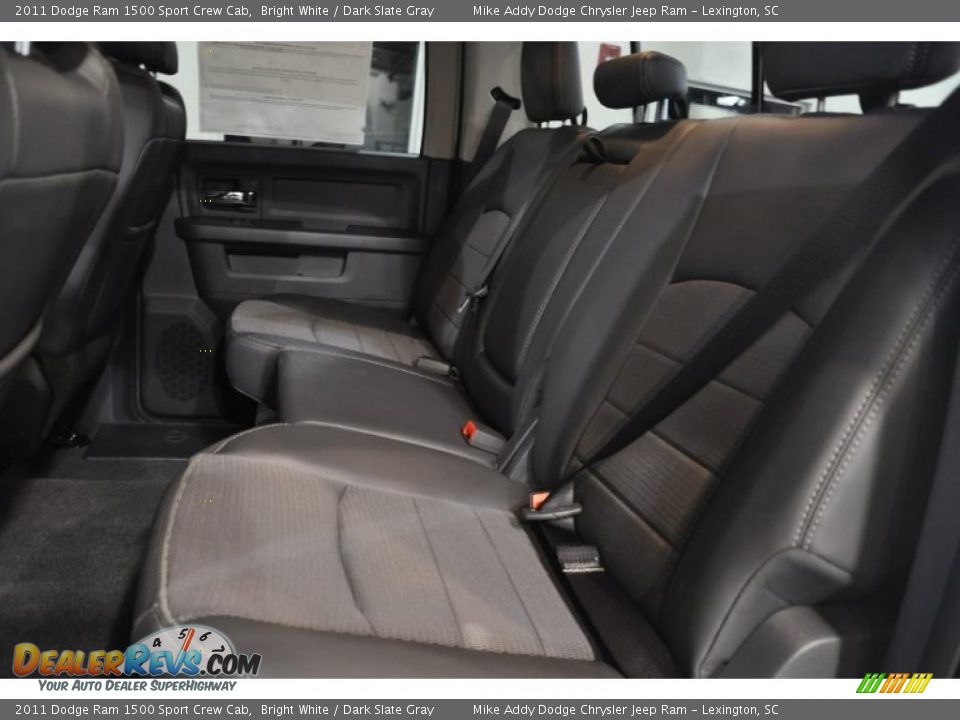 2011 Dodge Ram 1500 Sport Crew Cab Bright White / Dark Slate Gray Photo #17