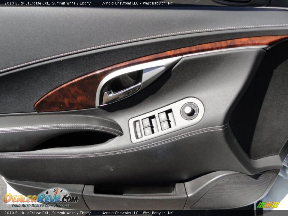 2010 Buick LaCrosse CXL Summit White / Ebony Photo #9