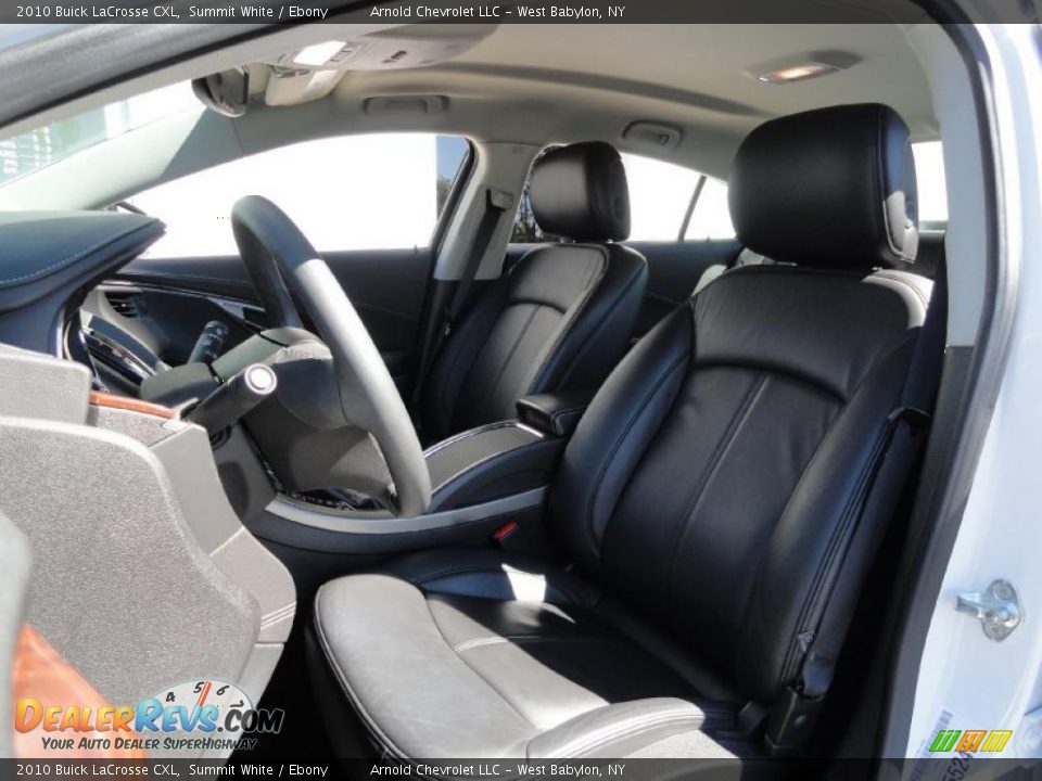 2010 Buick LaCrosse CXL Summit White / Ebony Photo #10