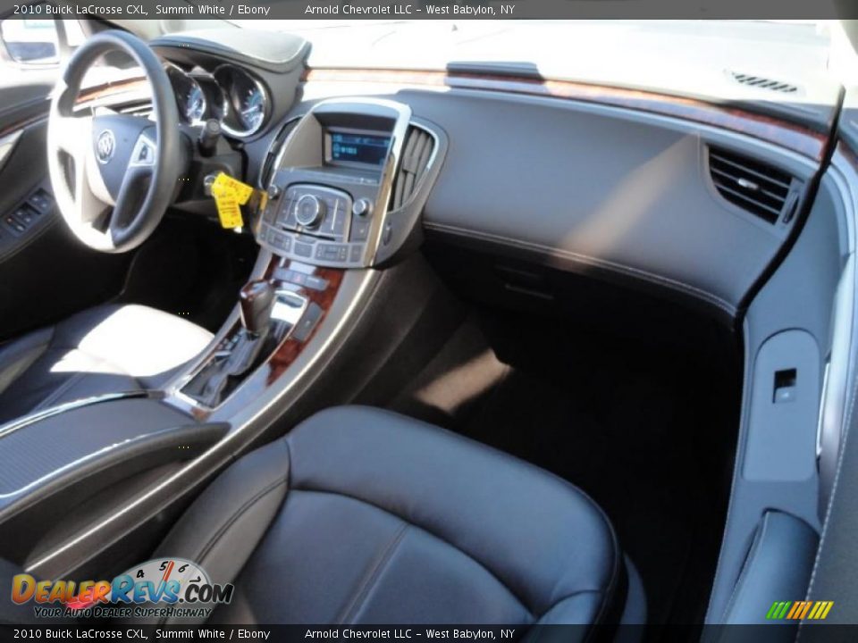 2010 Buick LaCrosse CXL Summit White / Ebony Photo #13