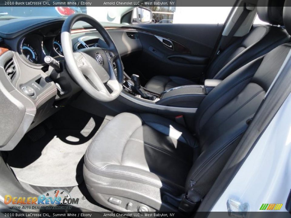 2010 Buick LaCrosse CXL Summit White / Ebony Photo #15