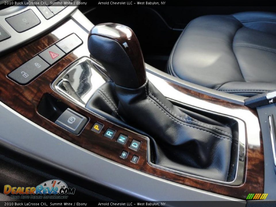 2010 Buick LaCrosse CXL Summit White / Ebony Photo #17