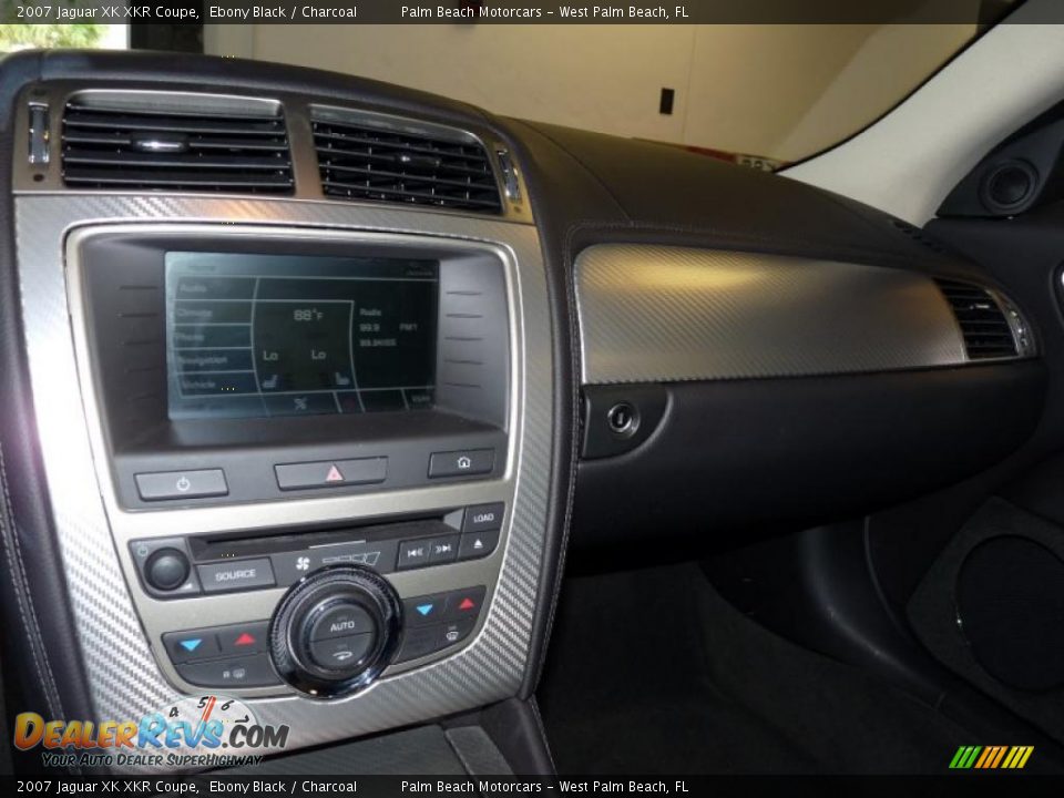 2007 Jaguar XK XKR Coupe Ebony Black / Charcoal Photo #15