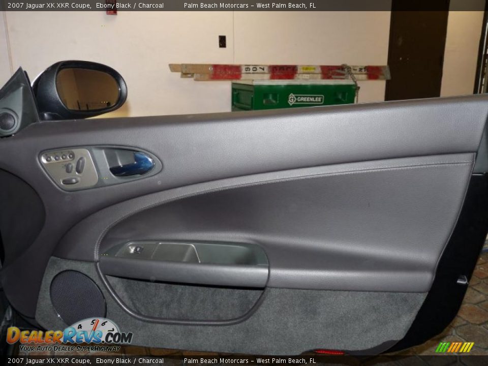 2007 Jaguar XK XKR Coupe Ebony Black / Charcoal Photo #18