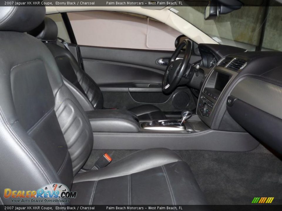2007 Jaguar XK XKR Coupe Ebony Black / Charcoal Photo #20