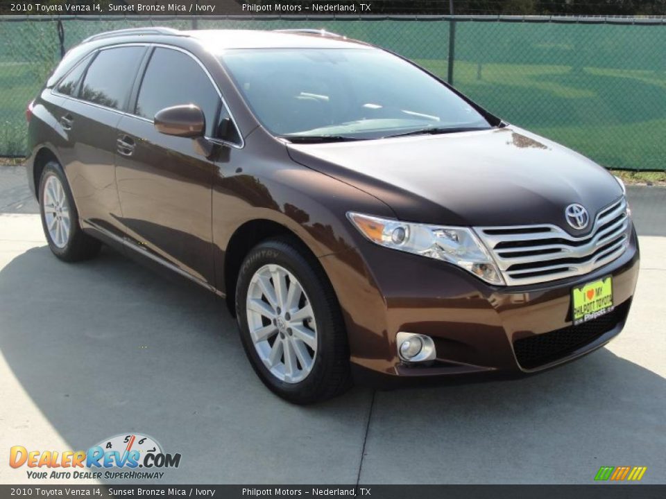 2010 toyota venza sunset bronze #1