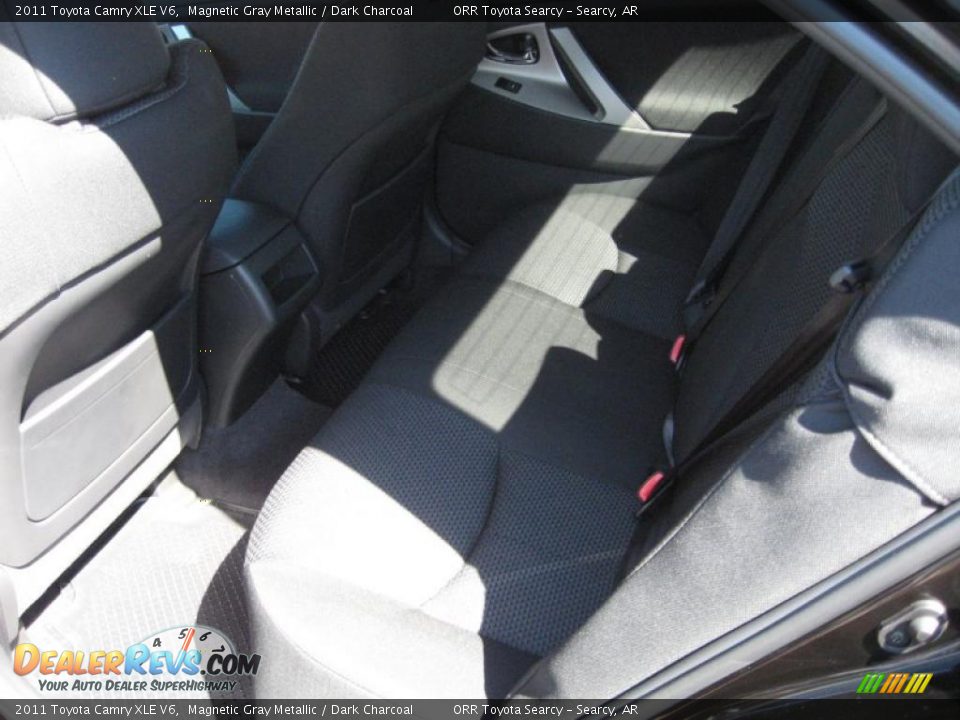 2011 Toyota Camry XLE V6 Magnetic Gray Metallic / Dark Charcoal Photo #11