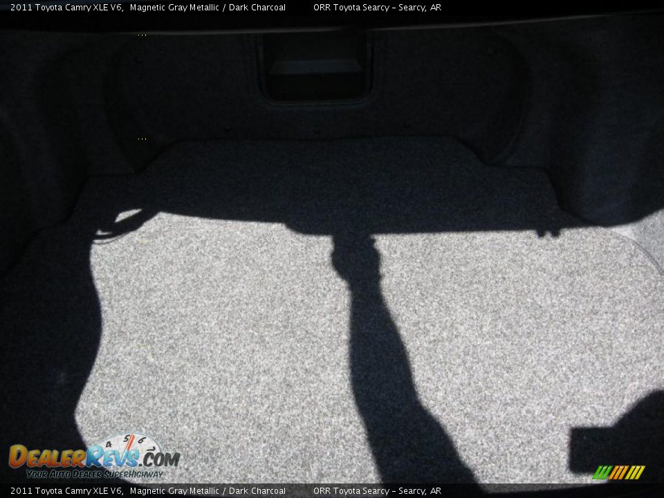 2011 Toyota Camry XLE V6 Magnetic Gray Metallic / Dark Charcoal Photo #12