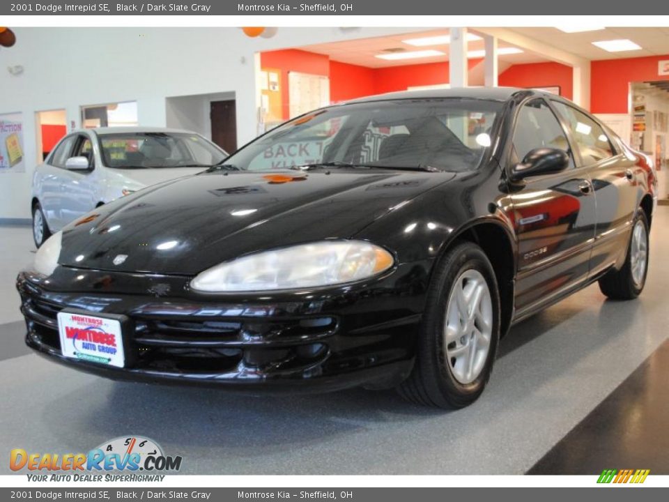 2001 Dodge Intrepid SE Black / Dark Slate Gray Photo #2