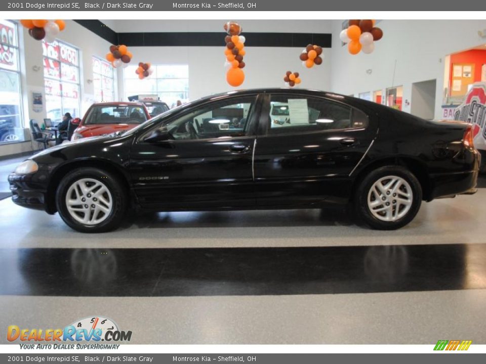 2001 Dodge Intrepid SE Black / Dark Slate Gray Photo #3