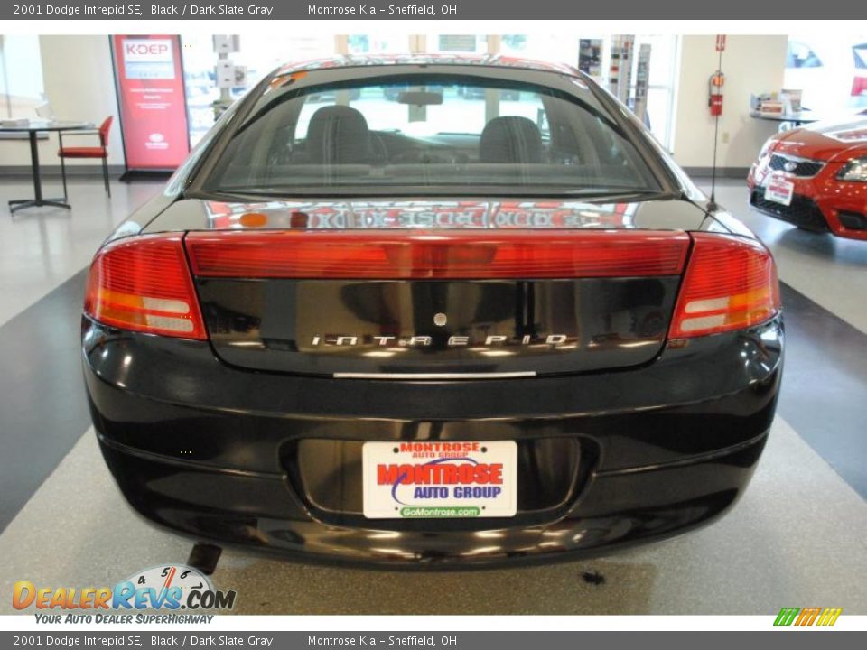 2001 Dodge Intrepid SE Black / Dark Slate Gray Photo #5
