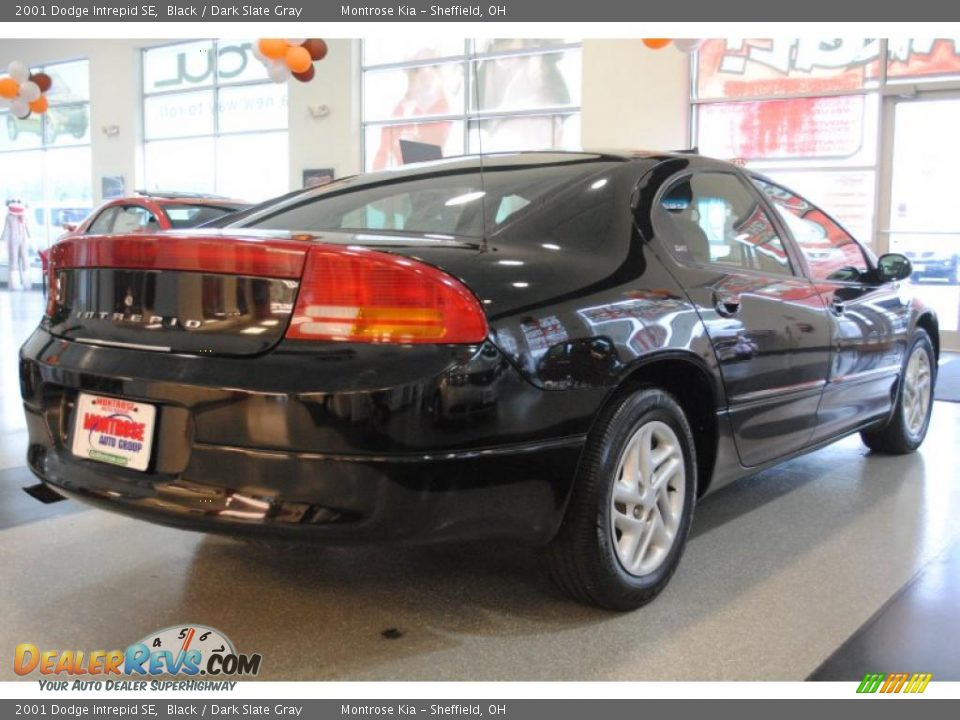 2001 Dodge Intrepid SE Black / Dark Slate Gray Photo #6