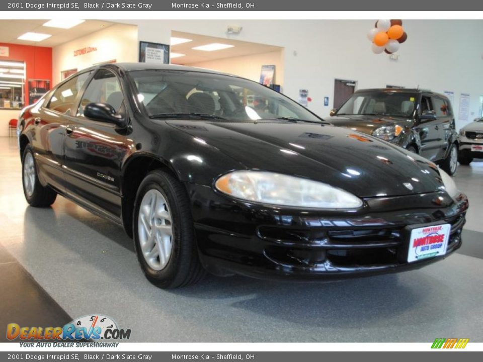 2001 Dodge Intrepid SE Black / Dark Slate Gray Photo #8