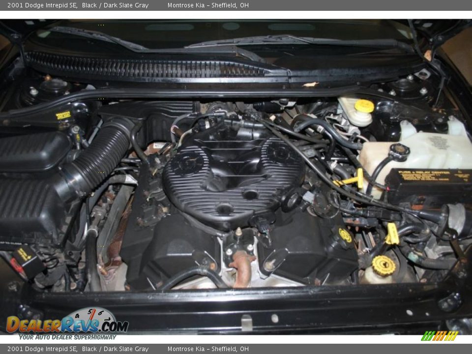 2001 Dodge Intrepid SE Black / Dark Slate Gray Photo #21