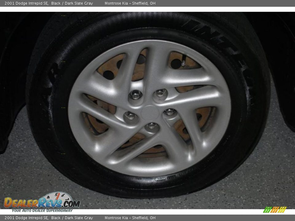 2001 Dodge Intrepid SE Black / Dark Slate Gray Photo #26