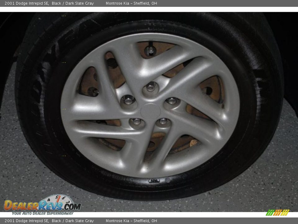 2001 Dodge Intrepid SE Black / Dark Slate Gray Photo #27