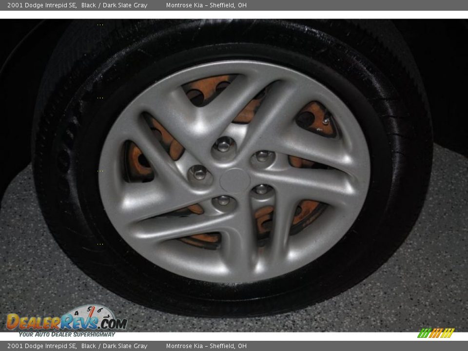 2001 Dodge Intrepid SE Black / Dark Slate Gray Photo #28