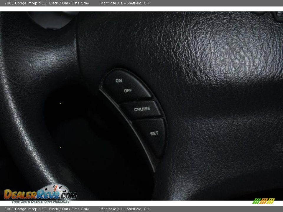 2001 Dodge Intrepid SE Black / Dark Slate Gray Photo #30