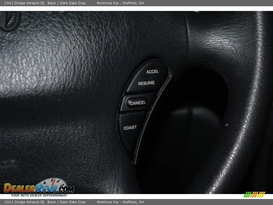 2001 Dodge Intrepid SE Black / Dark Slate Gray Photo #31