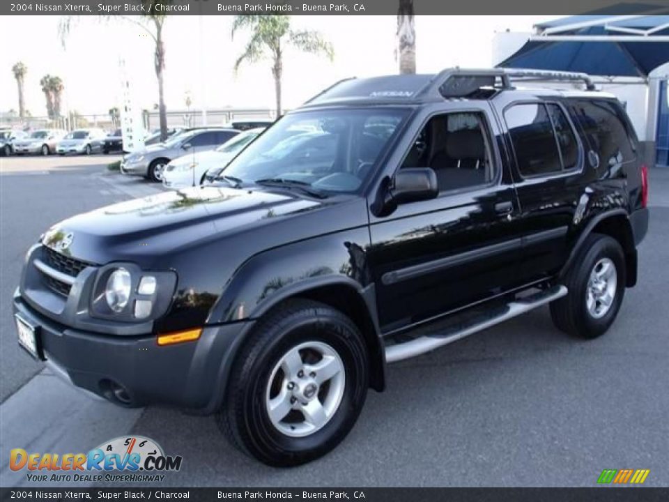 2004 Nissan Xterra Super Black / Charcoal Photo #3