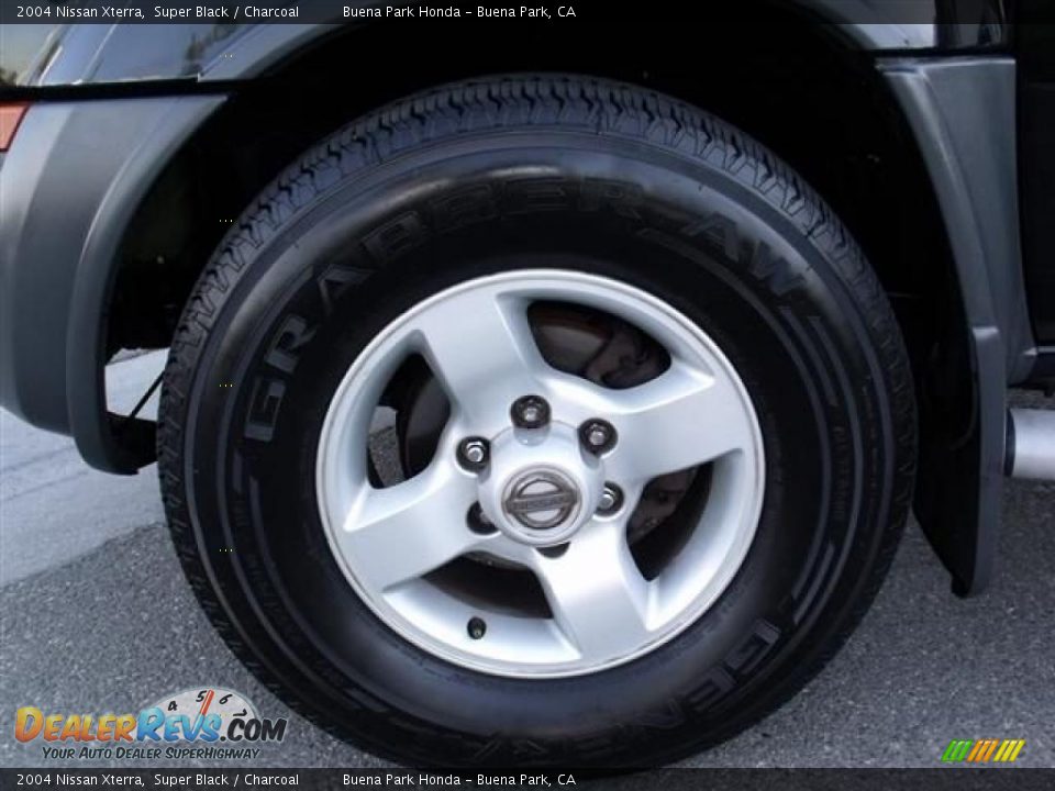 2004 Nissan Xterra Super Black / Charcoal Photo #9