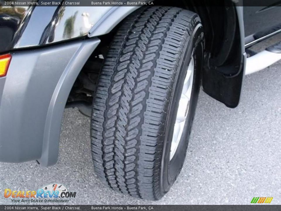 2004 Nissan Xterra Super Black / Charcoal Photo #10