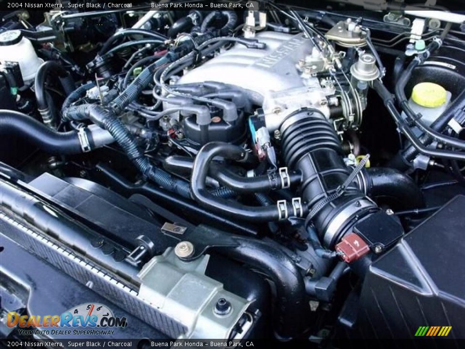 2004 Nissan Xterra Super Black / Charcoal Photo #30