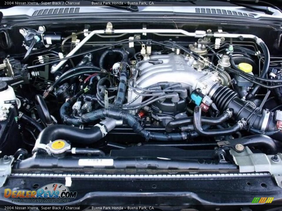 2004 Nissan Xterra Super Black / Charcoal Photo #32