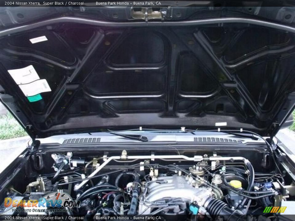 2004 Nissan Xterra Super Black / Charcoal Photo #33