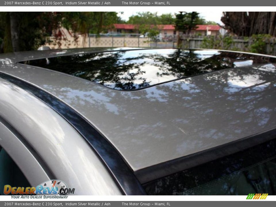 2007 Mercedes-Benz C 230 Sport Iridium Silver Metallic / Ash Photo #19