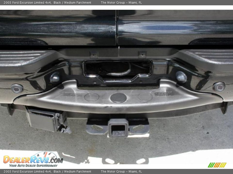 2003 Ford Excursion Limited 4x4 Black / Medium Parchment Photo #26
