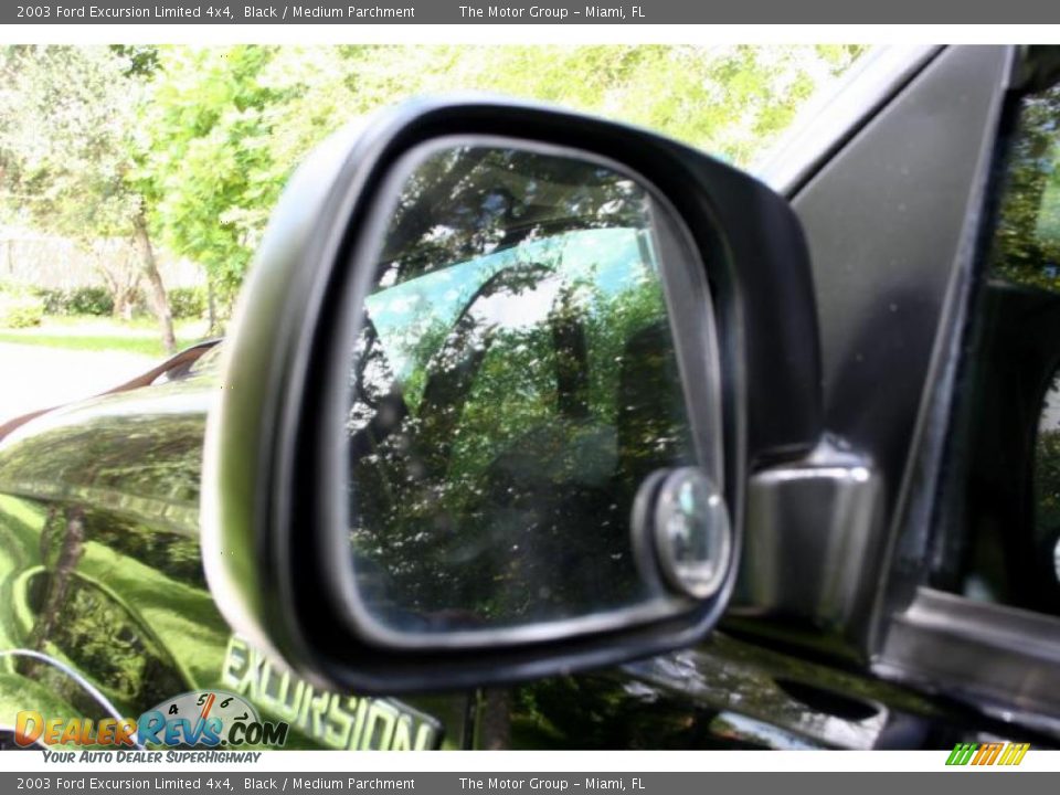 2003 Ford Excursion Limited 4x4 Black / Medium Parchment Photo #27