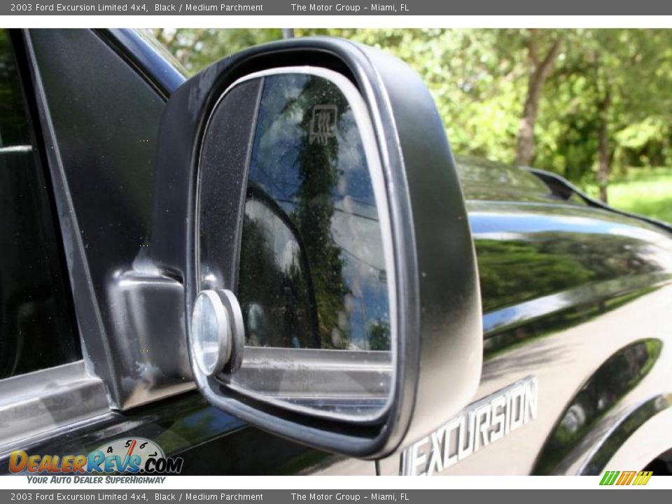 2003 Ford Excursion Limited 4x4 Black / Medium Parchment Photo #28