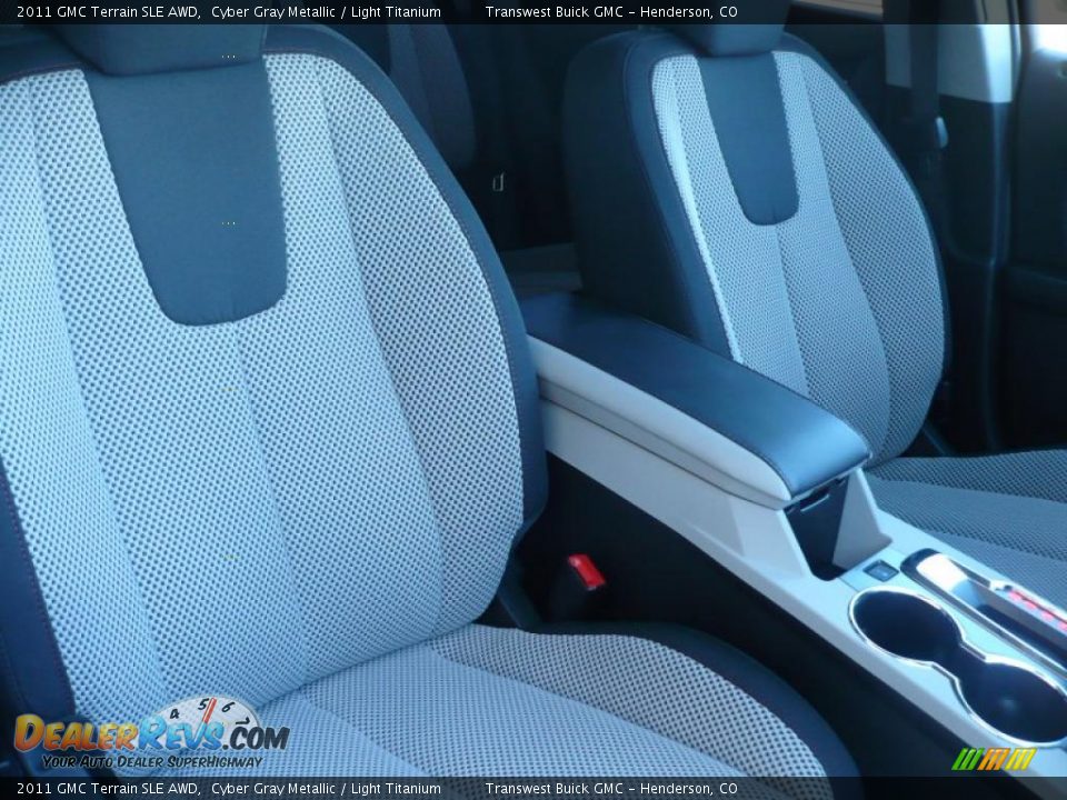 2011 GMC Terrain SLE AWD Cyber Gray Metallic / Light Titanium Photo #5
