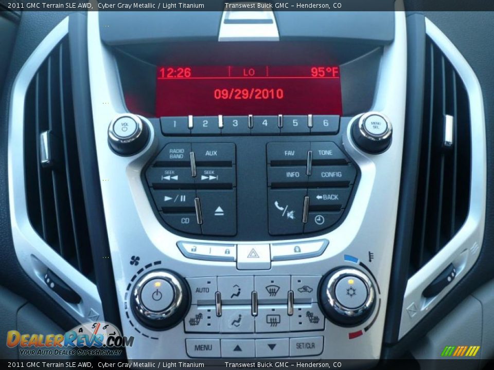 2011 GMC Terrain SLE AWD Cyber Gray Metallic / Light Titanium Photo #6