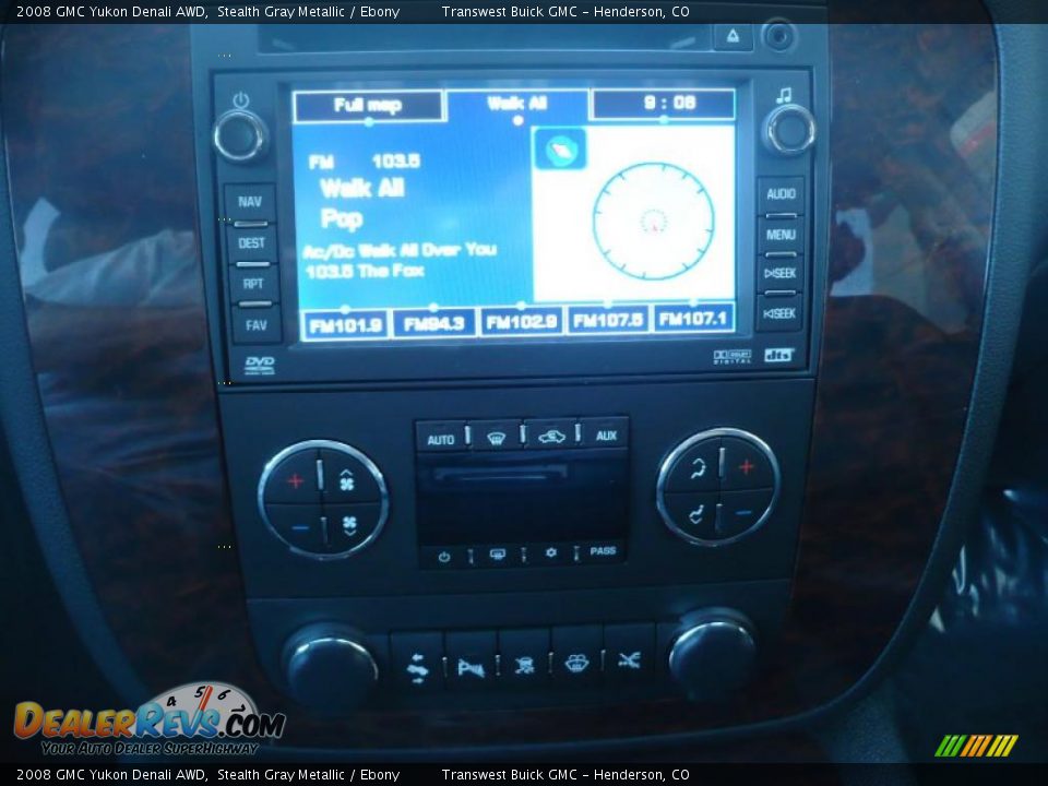 2008 GMC Yukon Denali AWD Stealth Gray Metallic / Ebony Photo #7