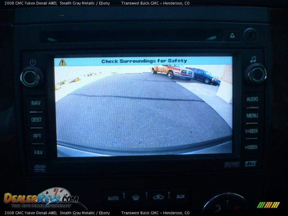 2008 GMC Yukon Denali AWD Stealth Gray Metallic / Ebony Photo #8