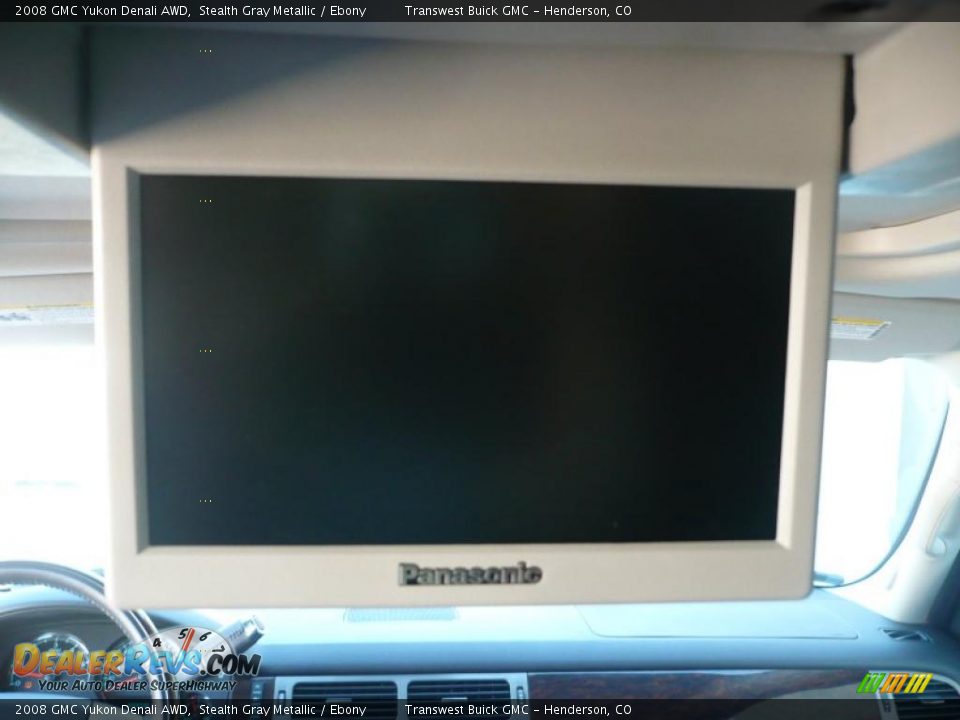 2008 GMC Yukon Denali AWD Stealth Gray Metallic / Ebony Photo #9