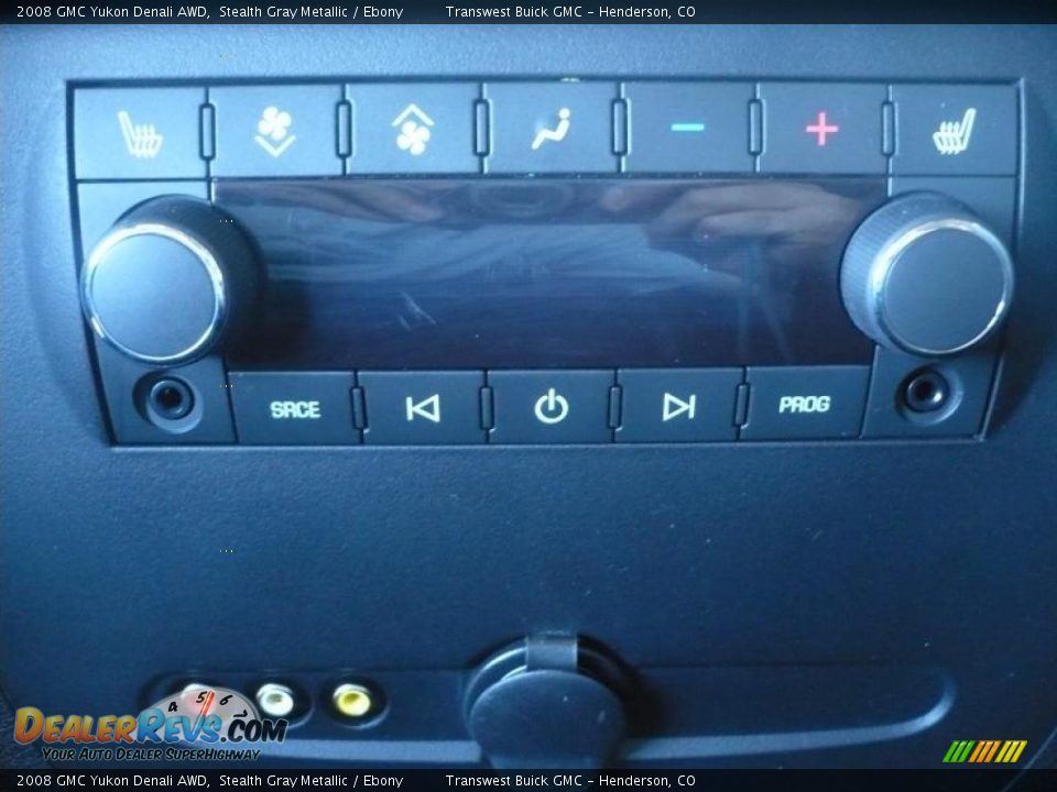 2008 GMC Yukon Denali AWD Stealth Gray Metallic / Ebony Photo #10