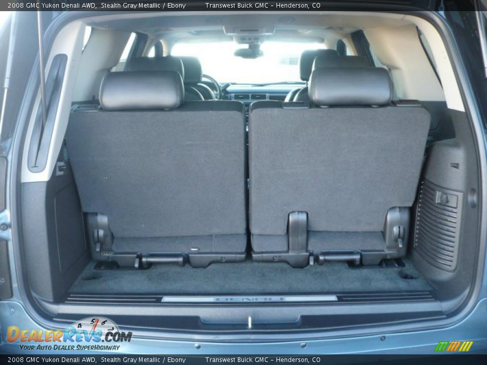 2008 GMC Yukon Denali AWD Stealth Gray Metallic / Ebony Photo #13