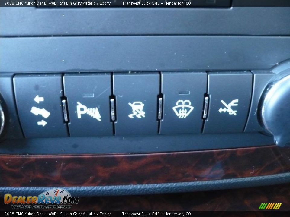 2008 GMC Yukon Denali AWD Stealth Gray Metallic / Ebony Photo #22