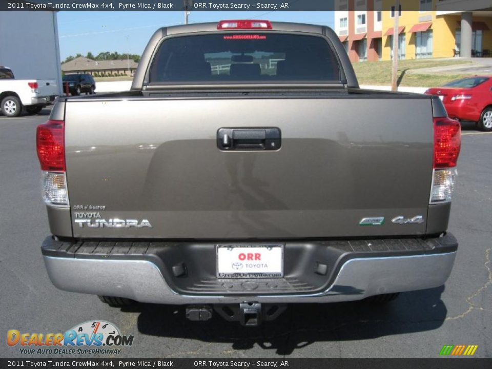 2011 Toyota Tundra CrewMax 4x4 Pyrite Mica / Black Photo #5