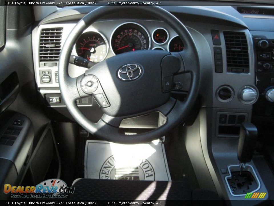 2011 Toyota Tundra CrewMax 4x4 Pyrite Mica / Black Photo #7