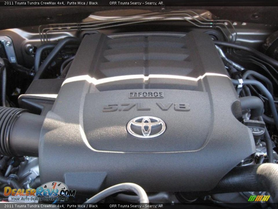 2011 Toyota Tundra CrewMax 4x4 Pyrite Mica / Black Photo #15
