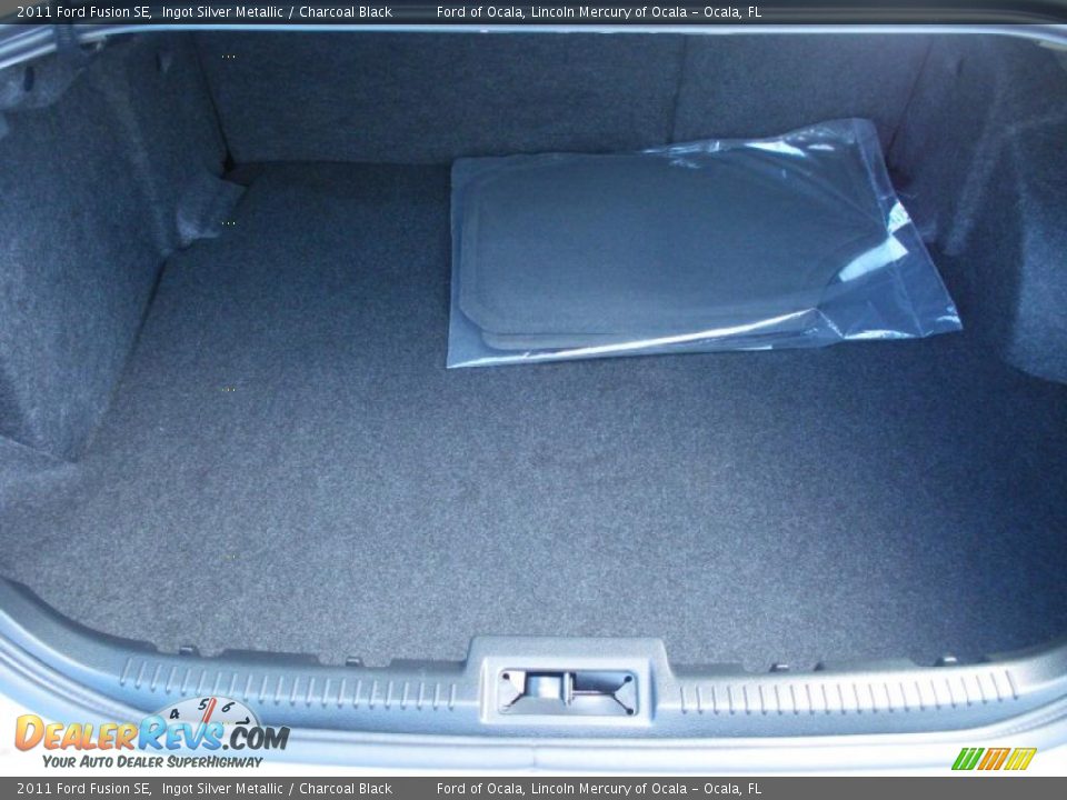 2011 Ford Fusion SE Ingot Silver Metallic / Charcoal Black Photo #11