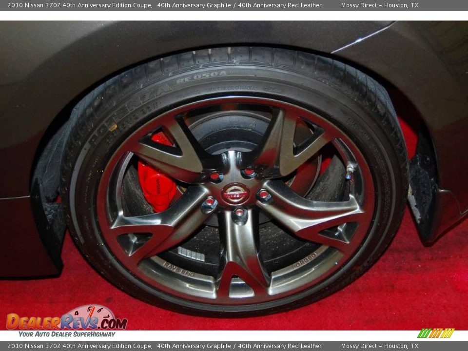 2010 Nissan 370Z 40th Anniversary Edition Coupe Wheel Photo #10