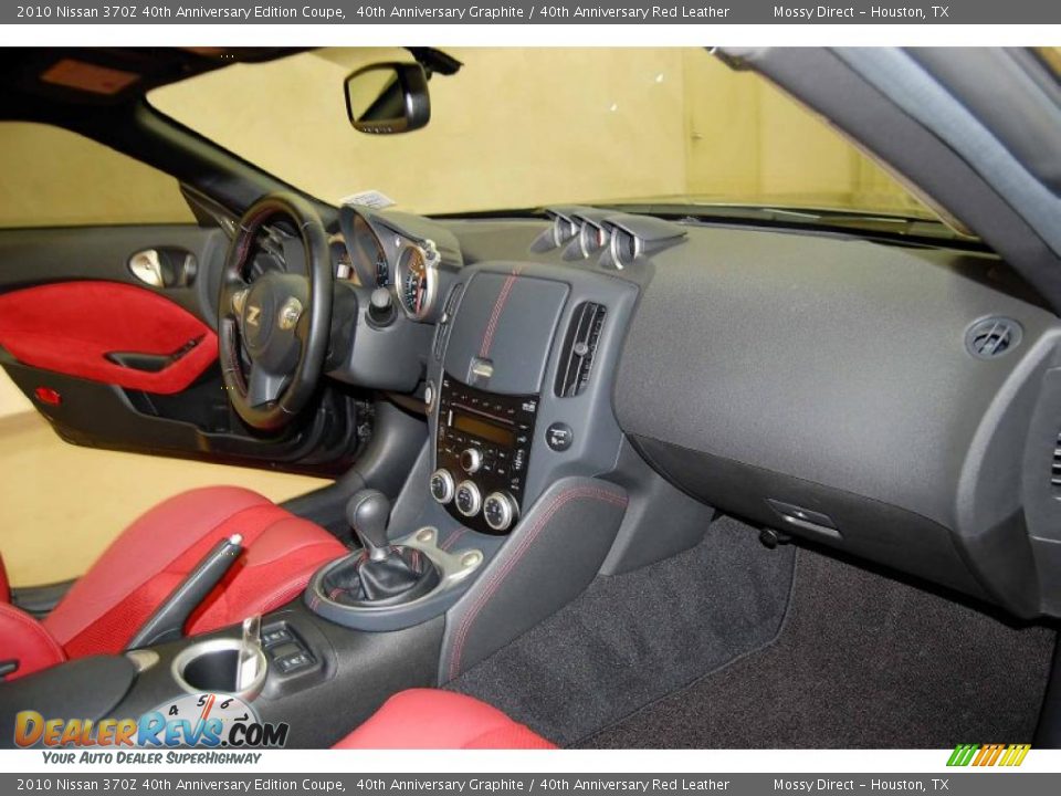 40th Anniversary Red Leather Interior - 2010 Nissan 370Z 40th Anniversary Edition Coupe Photo #21