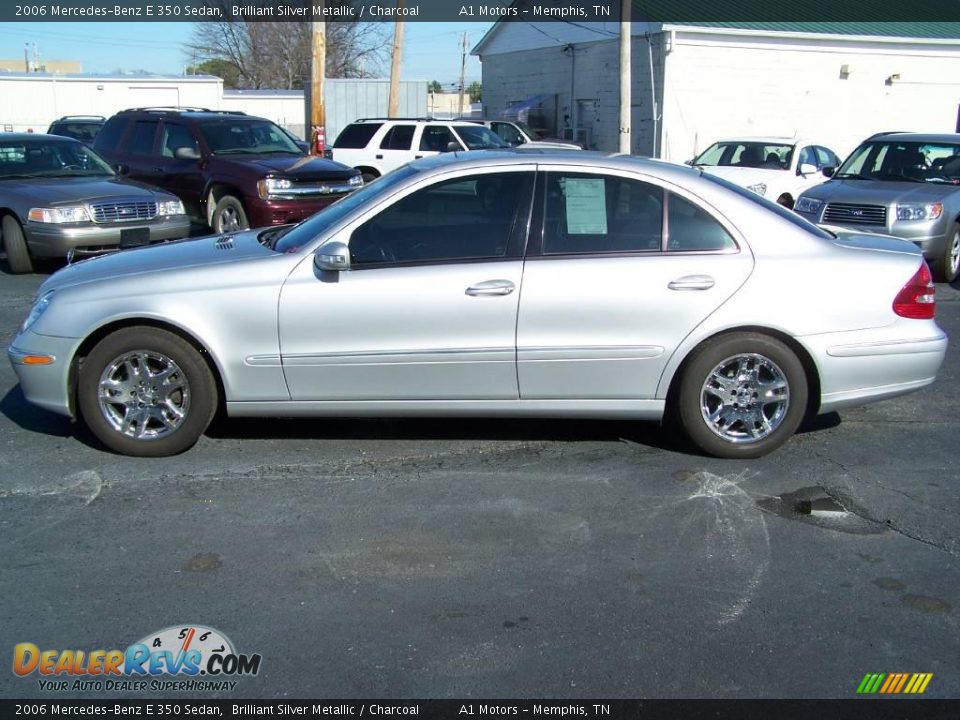2006 Mercedes-Benz E 350 Sedan Brilliant Silver Metallic / Charcoal Photo #1