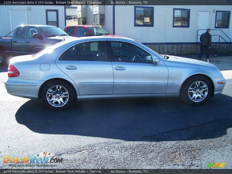 2006 Mercedes-Benz E 350 Sedan Brilliant Silver Metallic / Charcoal Photo #2