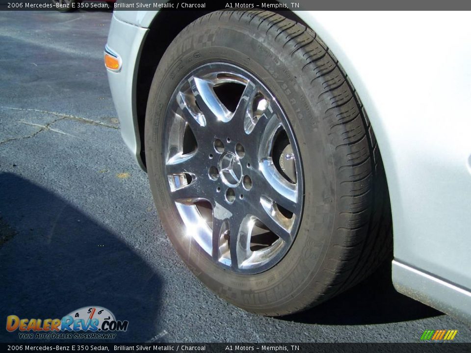 2006 Mercedes-Benz E 350 Sedan Brilliant Silver Metallic / Charcoal Photo #5